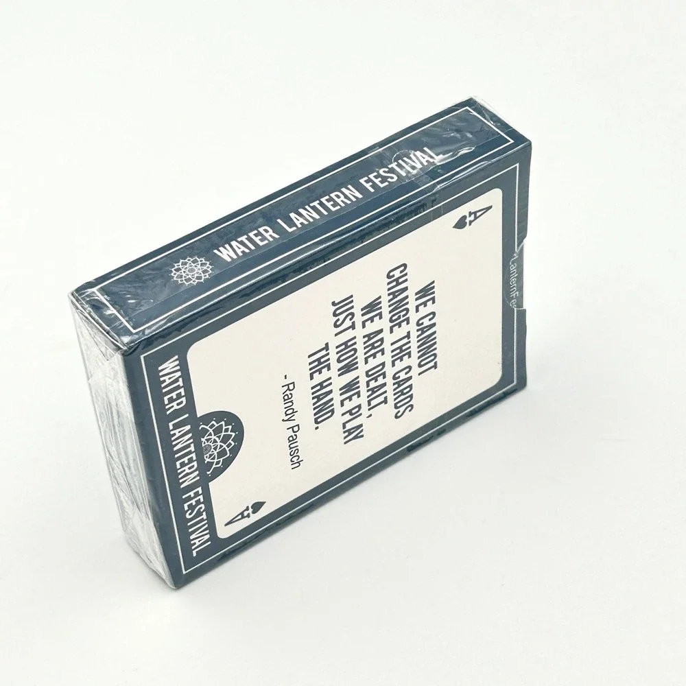 Water Lantern Festival Playing Cards Inspirational Quote Deck Gift NEW SEALED‎